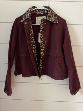 The Lexie Cropped Workwear Jacket by Pilcro